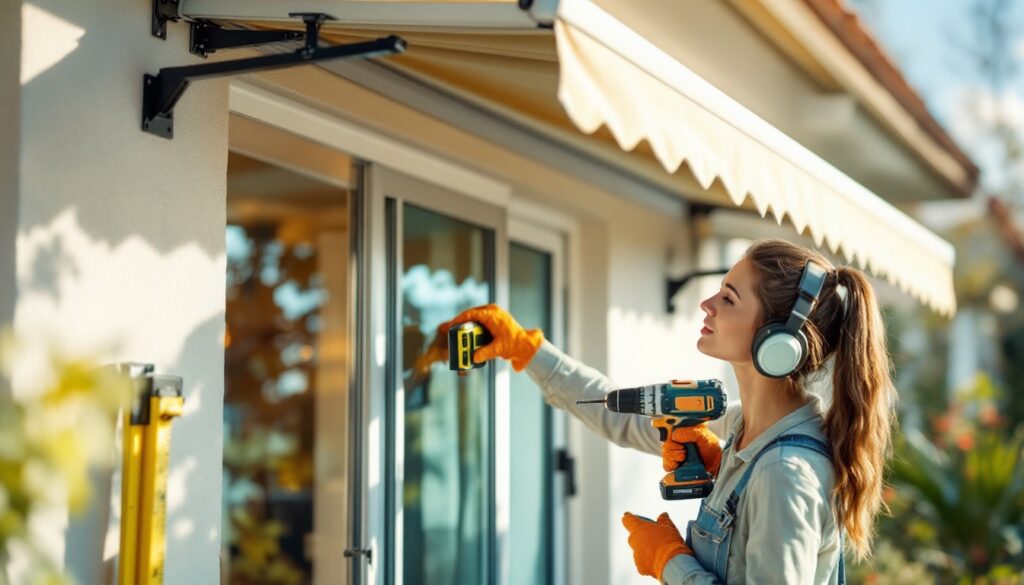 La méthode, sans bricolage de fortune : comment s’y prendre pour un store banne vraiment solide ?