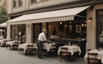 Store banne : comment le nettoyer efficacement pour prolonger sa durée de vie dans un restaurant ?