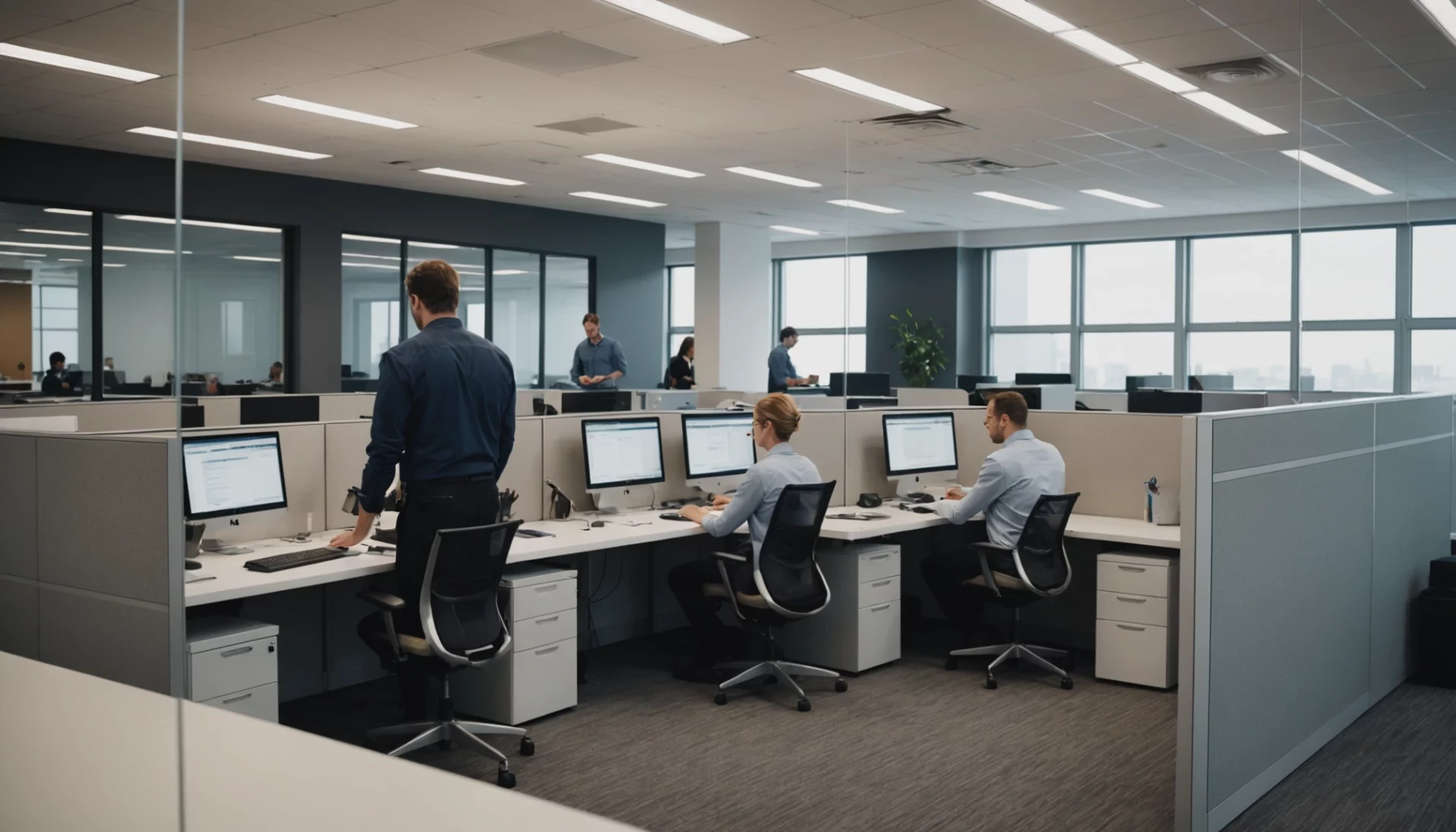 Aménagement_de_bureau_:_comment_monter_une_cloison_facilement_sans_perturber_l’activité_? monter une cloison facilement