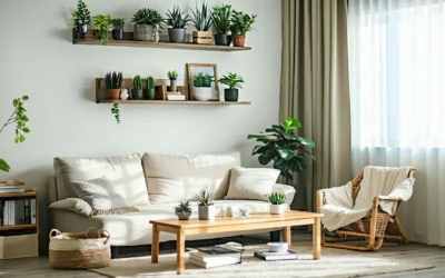 Optimiser chaque recoin d’un petit salon pour un espace cosy et fonctionnel à la maison